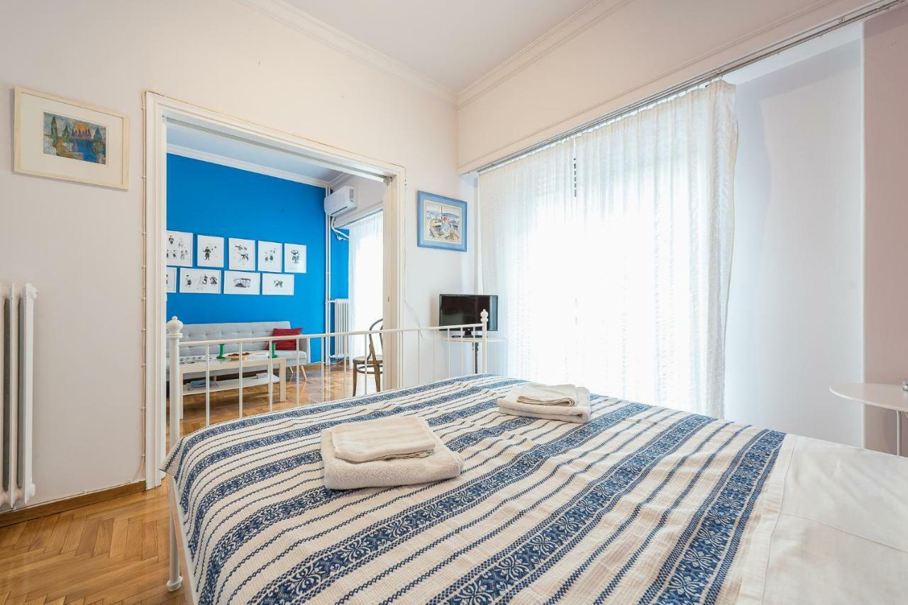 Athens Centre Flat 2 Min. From Evangelismos Metro Exterior foto